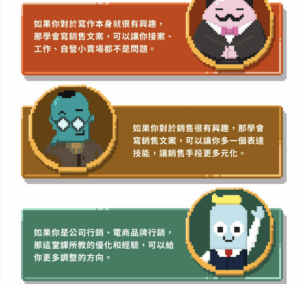 銷售文案：寫出你的產品熱賣轉換率-適合對象
